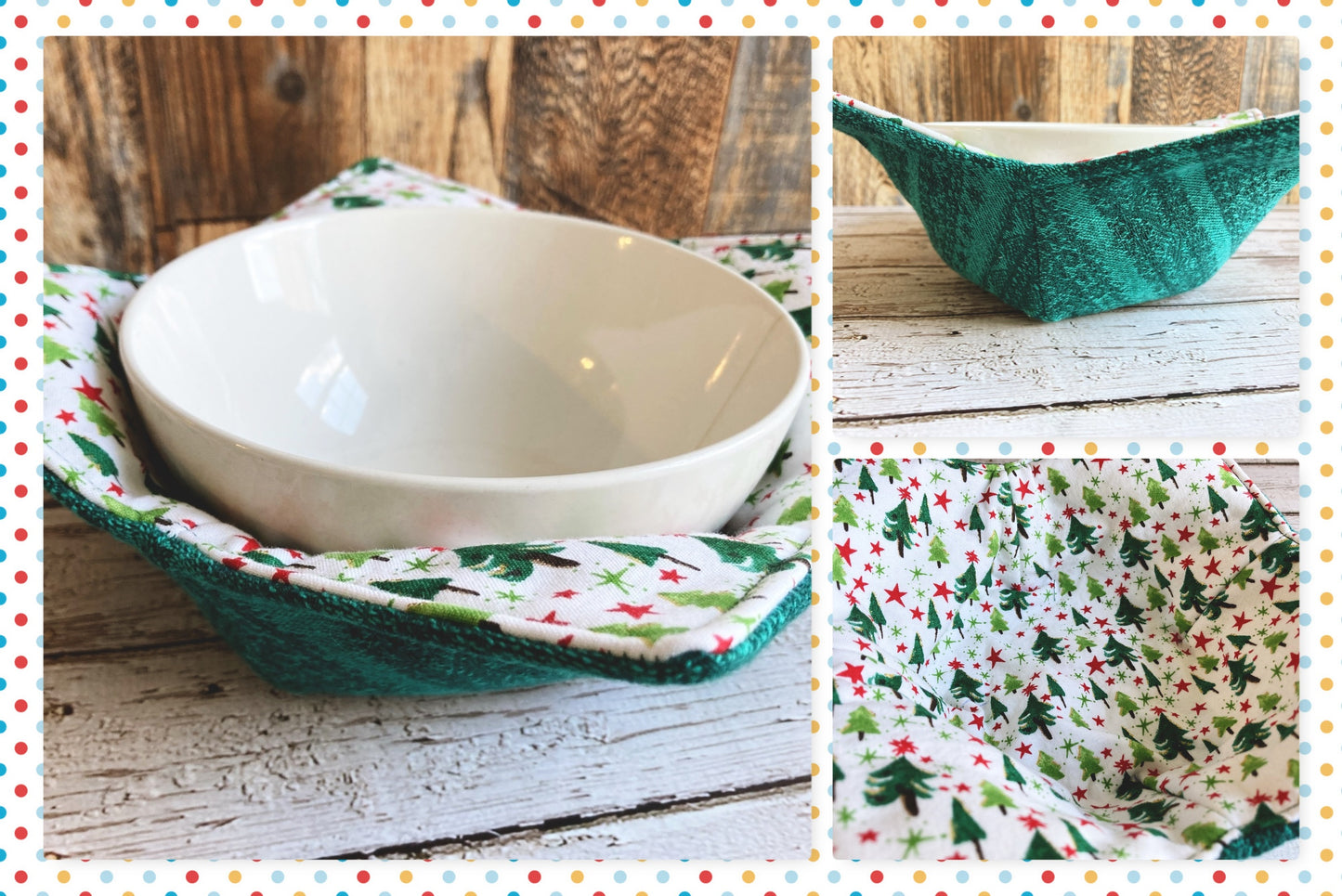 Christmas Tree Bowl Cozy