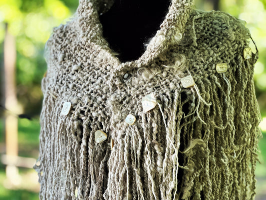 Redemption Arc- telling America's Story through a Fiber Art Shawl