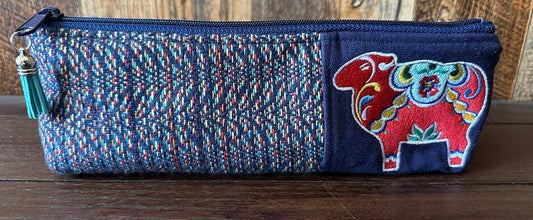 Dala Sheep Long and Lean Zipper Bag