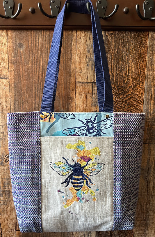 Buzzy Bees Tote/Book Bag