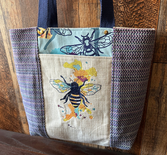 Buzzy Bees Tote/Book Bag