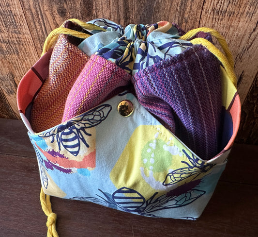 Buzzy Bees Plenty O' Pockets Small Drawstring Pouch