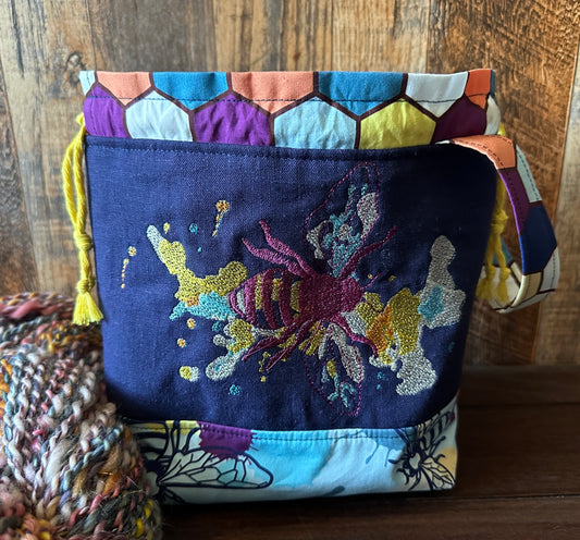 Buzzy Bees Small Project Bag