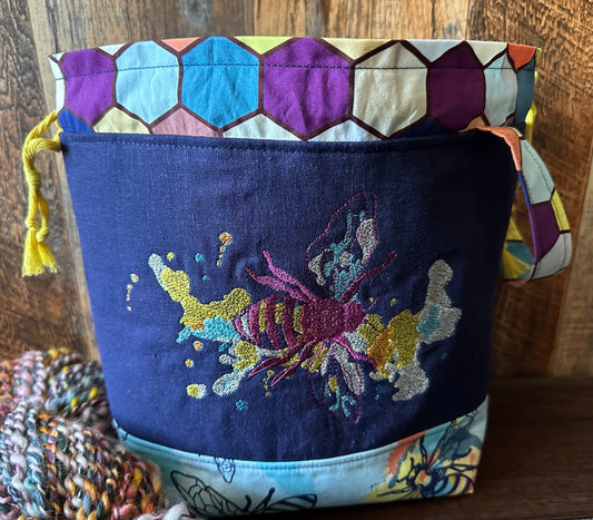 Buzzy Bees Medium Project Bag