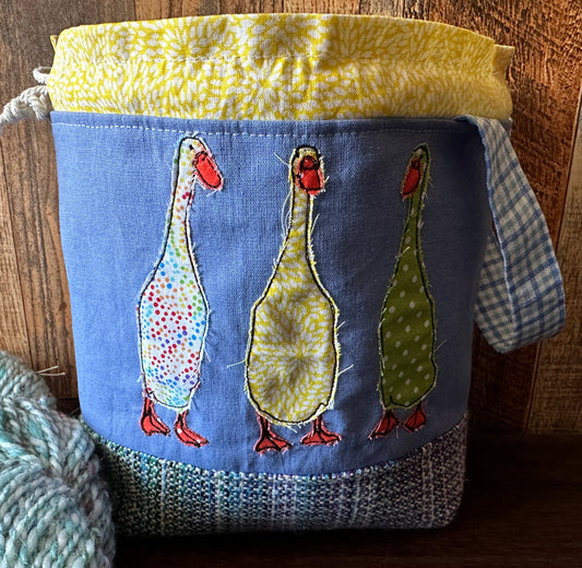 Runner Ducks Small Project Bag