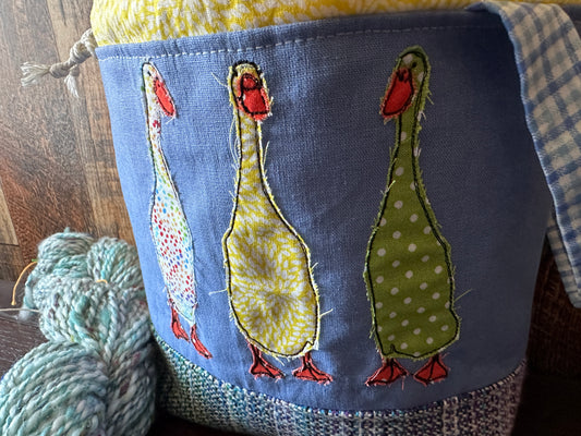 Runner Ducks Small Project Bag