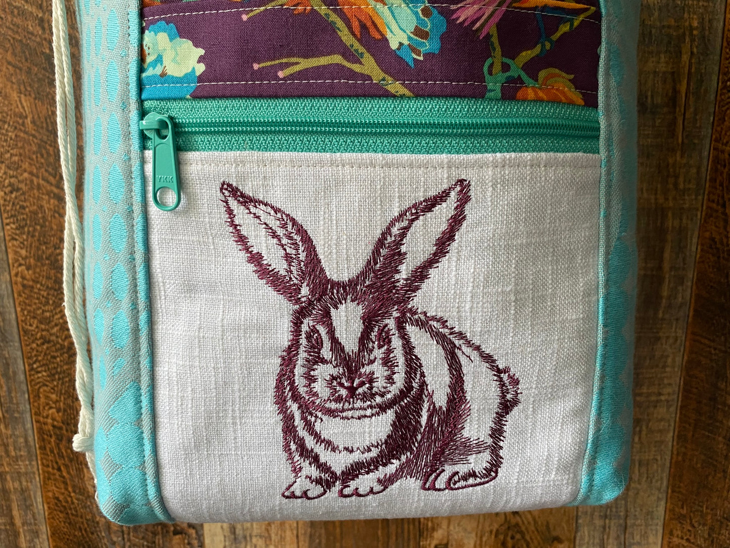 Fluffy Bunny Medium Firefly Project Bag