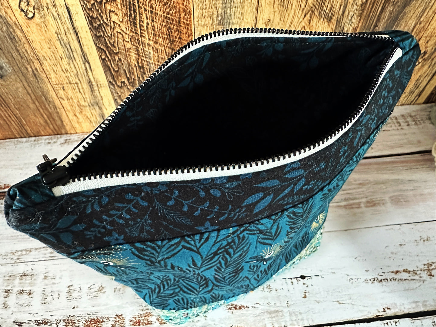 Lighting Bugs and Fireflies with Woven Alpaca Cosmetic or Zipper Bag