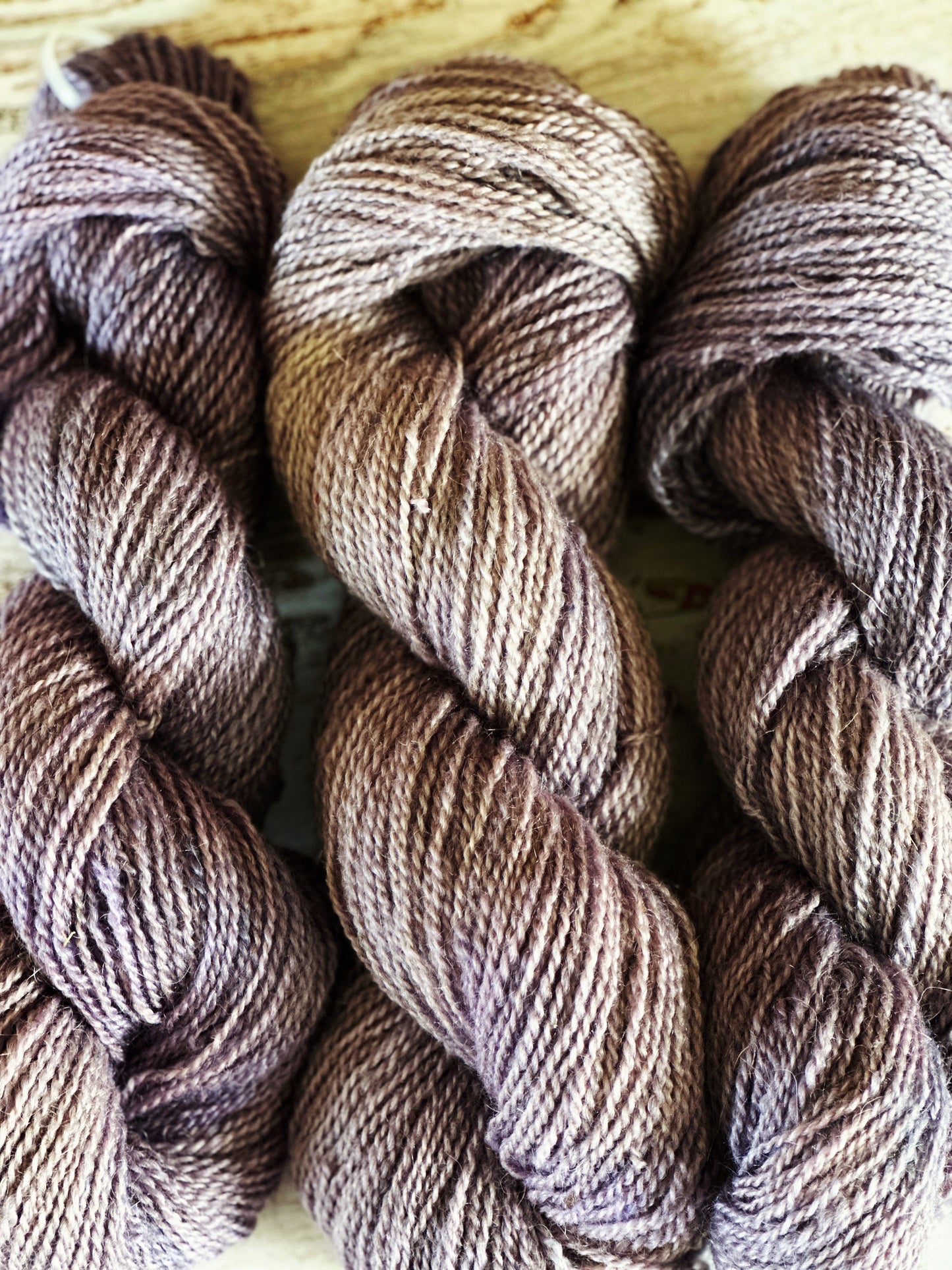 Mohair/Shetland/Southdown Farm Yarn ~ DK Weight, 250 Yards ~ Lilac