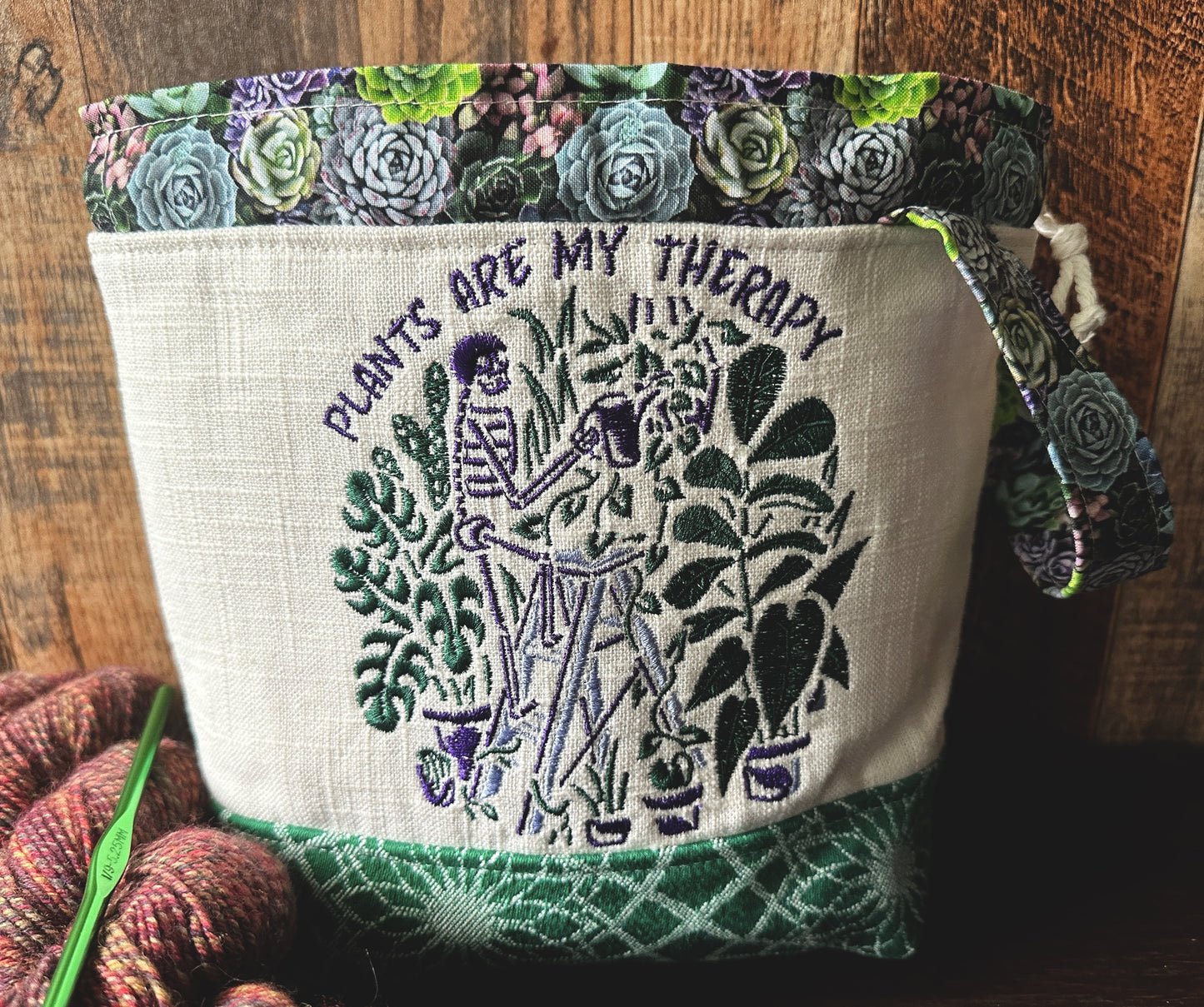 Plant Lovers Small Project Bag