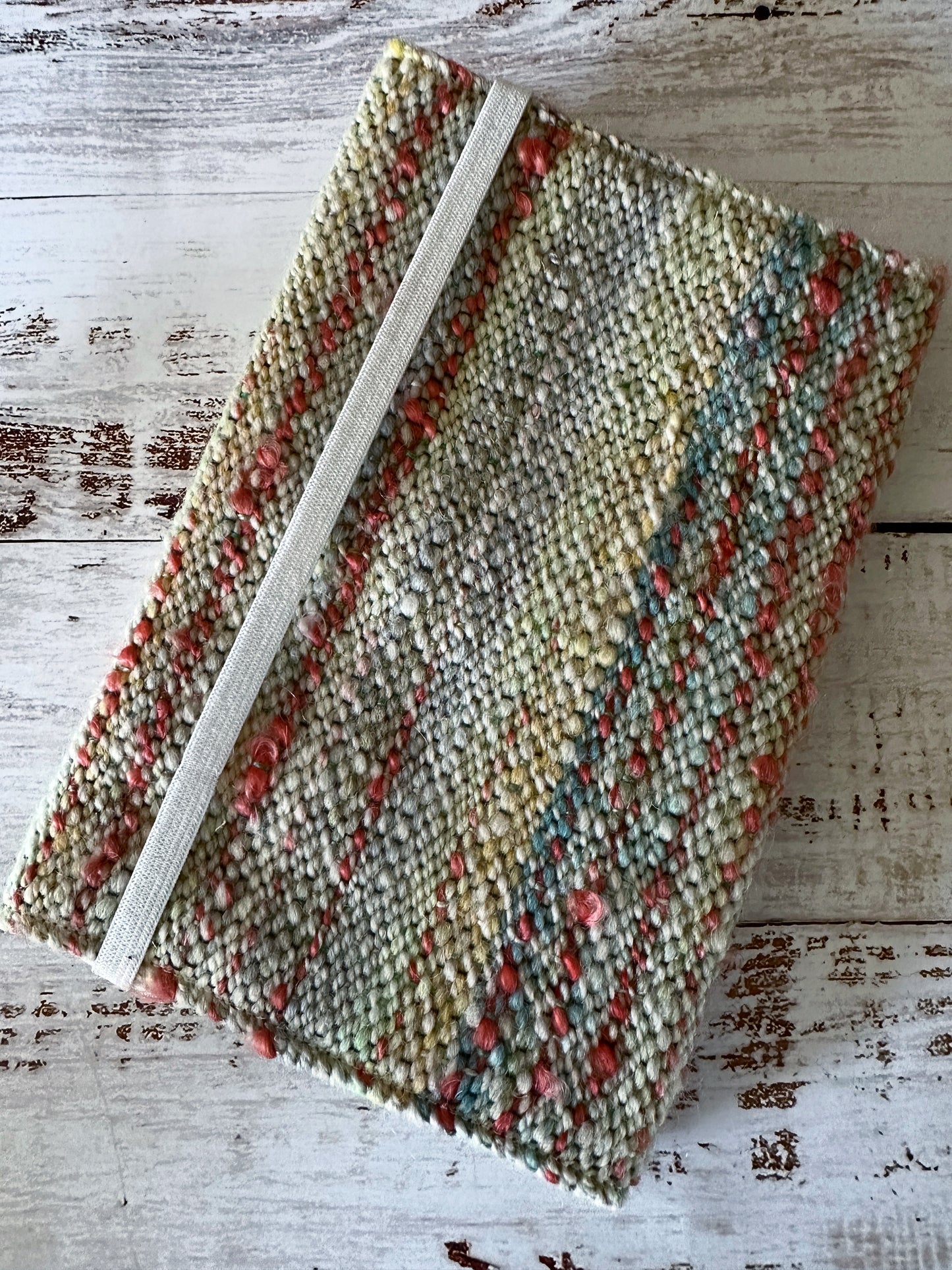 Octopus Garden with Handwoven Mohair Adjustable A5 Journal Cover