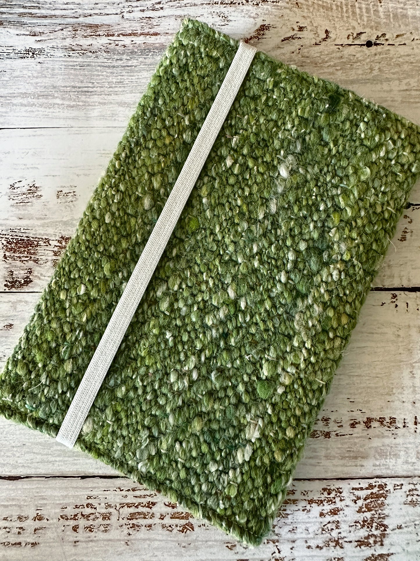 Monkey Love with Handwoven Mohair Adjustable A5 Journal Cover