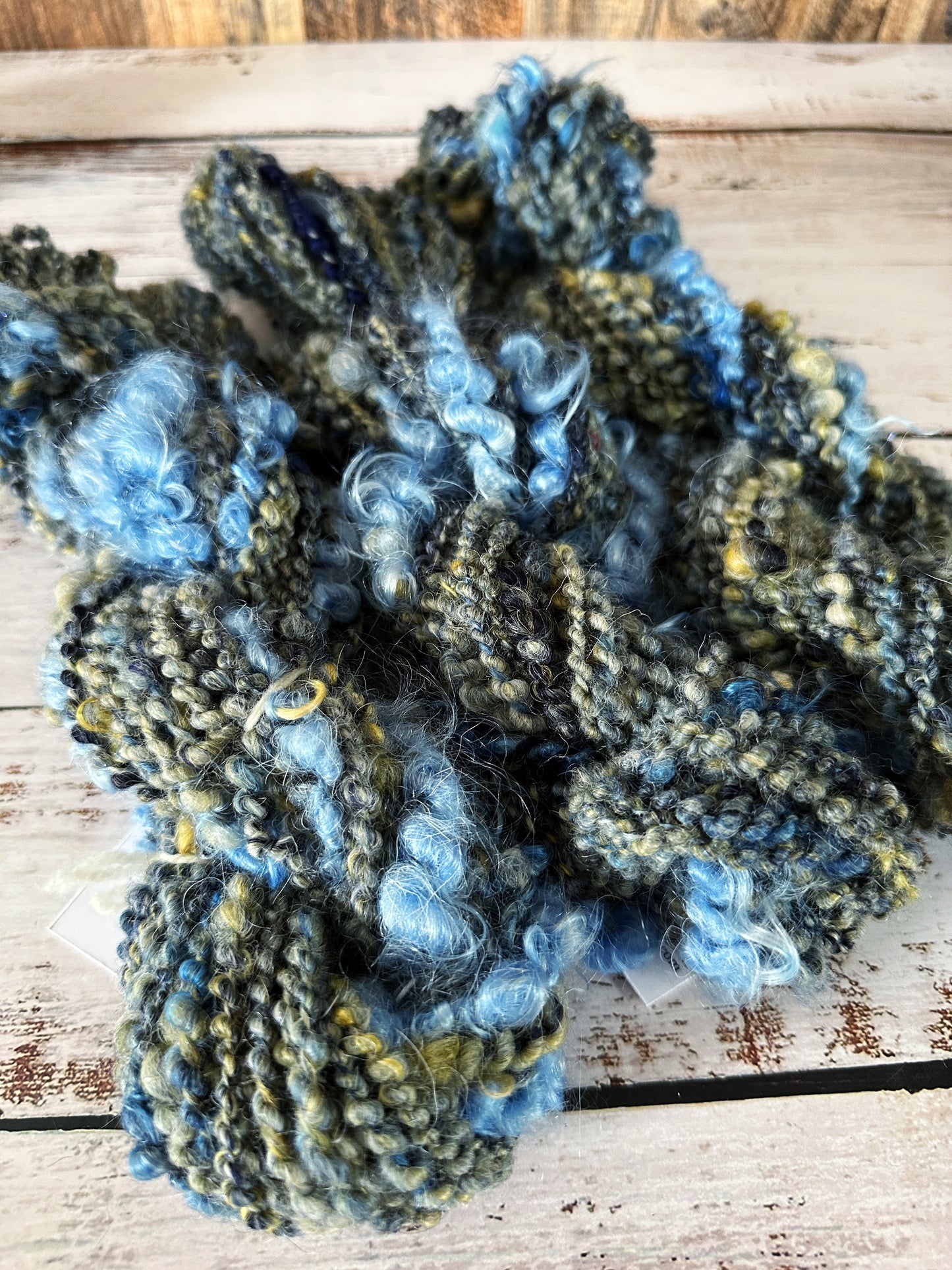 Handspun Art Yarn, Core, Lock, and Coil Spun