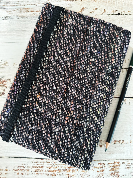 Help Desk with Handwoven Wool Adjustable A5 Journal Cover for Book Lovers