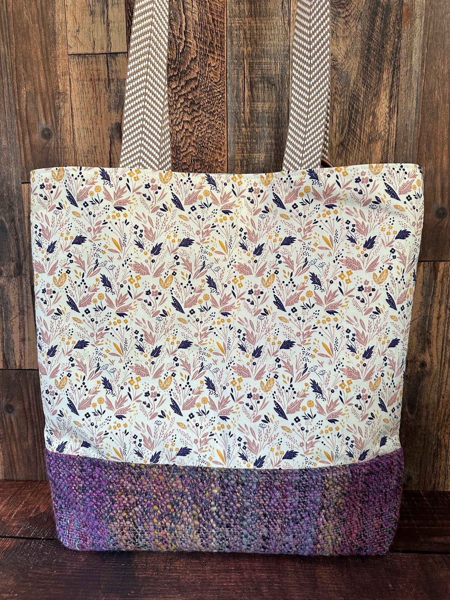 Pride without Prejudice with Handwoven Wool Extra Large Tote