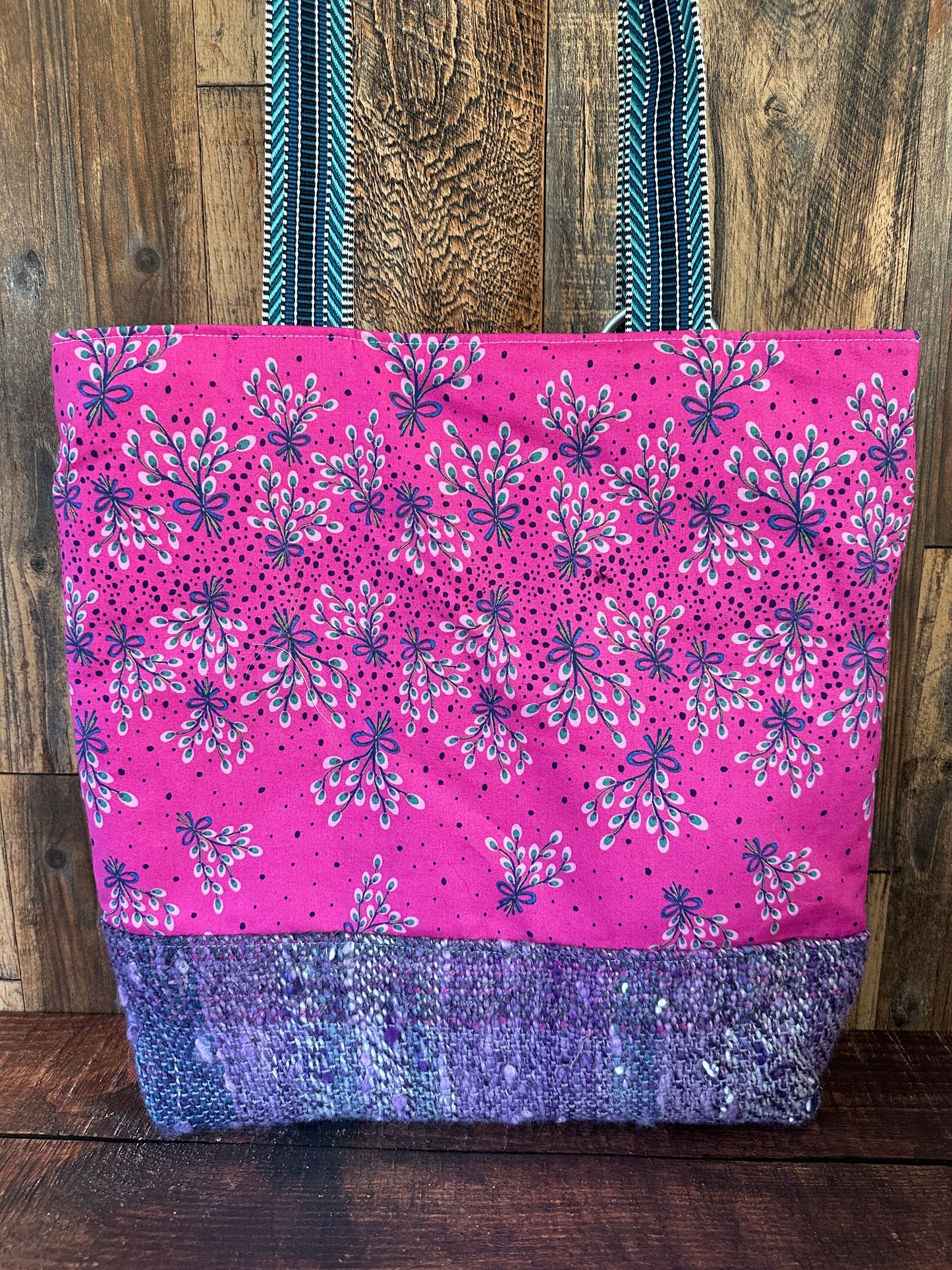 Pride without Prejudice with Handwoven Wool Extra Large Tote