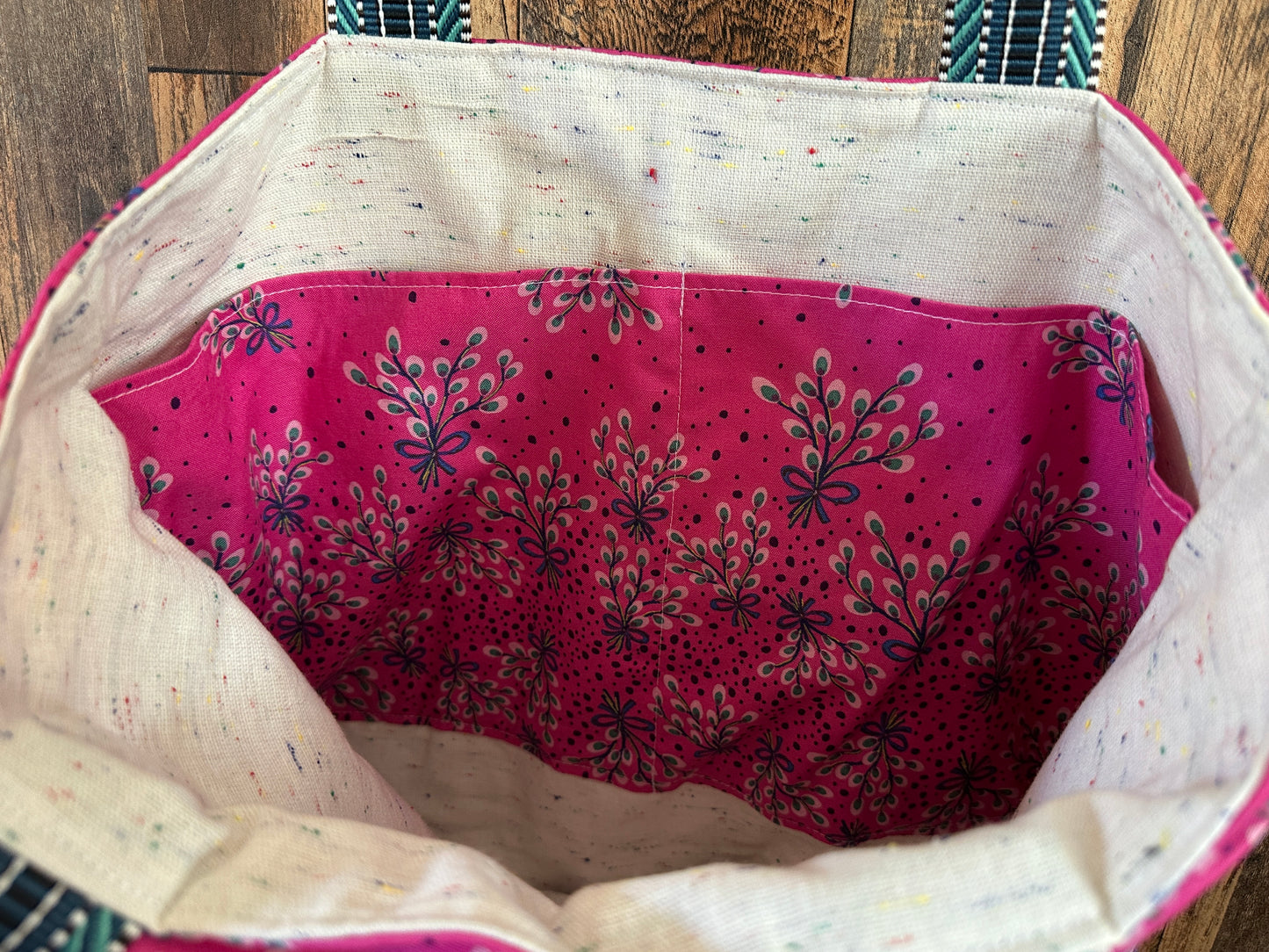 Pride without Prejudice with Handwoven Wool Extra Large Tote