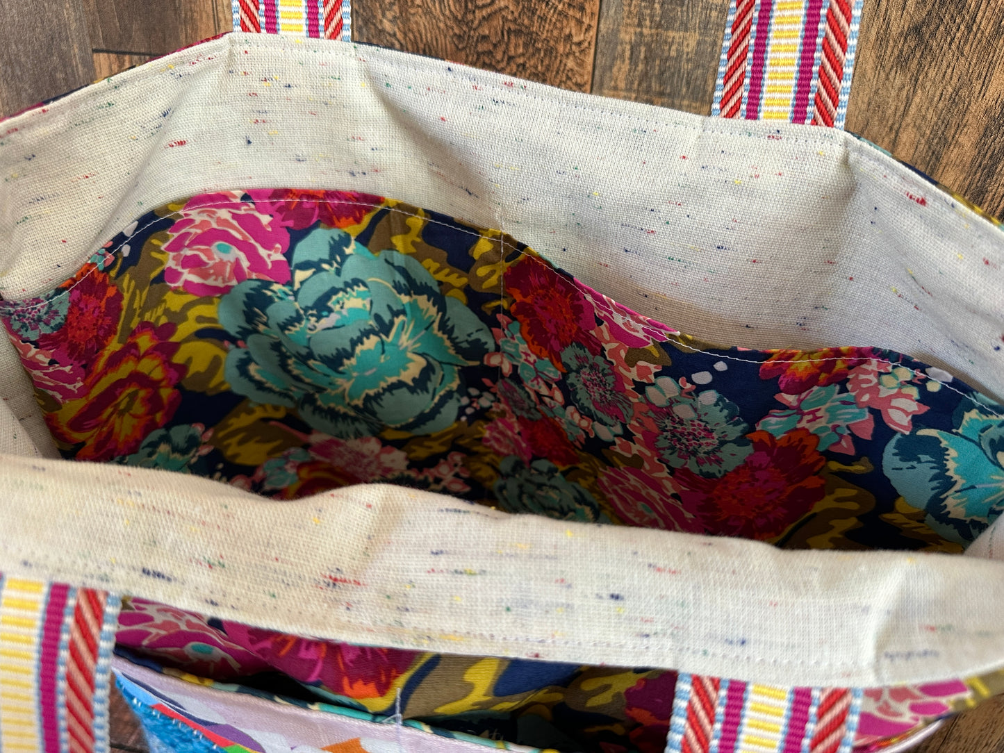 Pride without Prejudice with Handwoven Wool Extra Large Tote