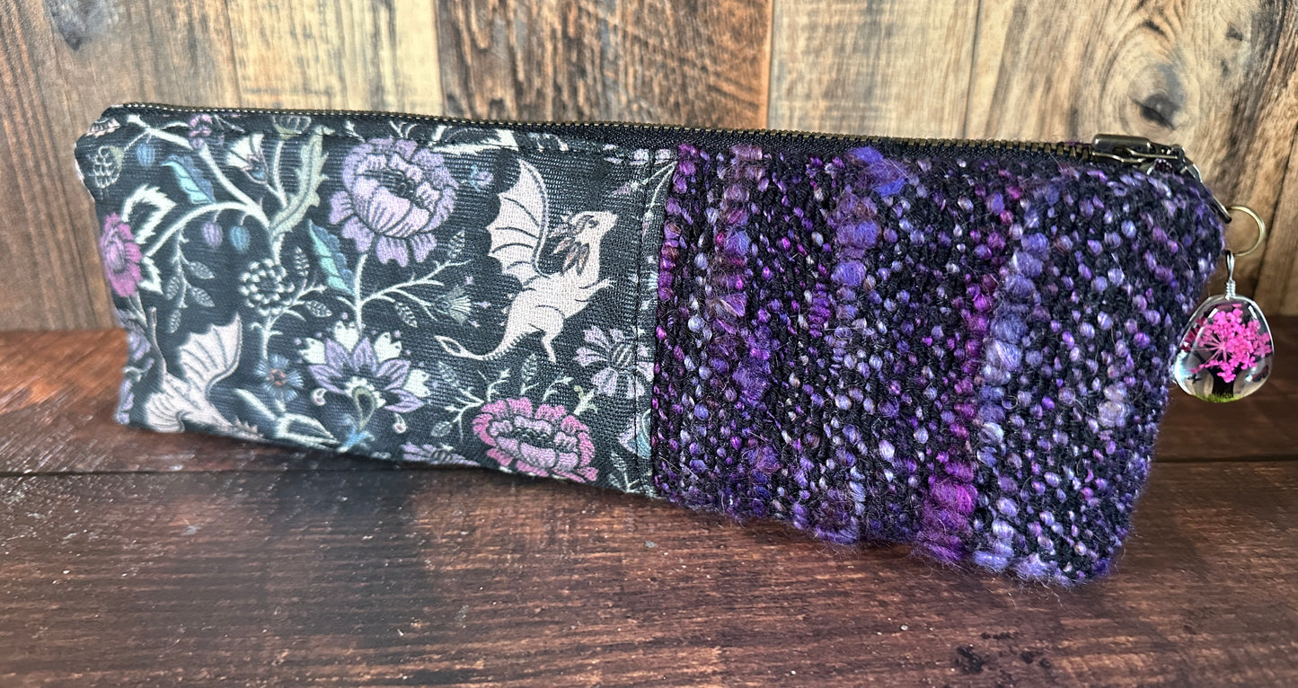 Pollinator Dragons Long and Lean Zipper Bag