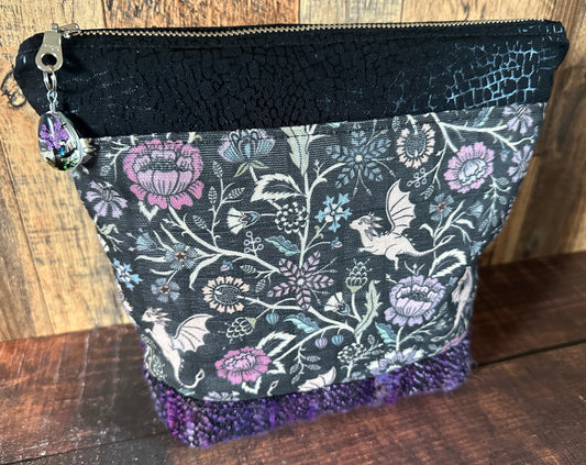 Pollinator Dragons Cosmetic or Zipper Bag