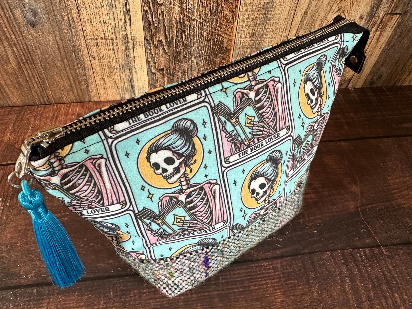 The Book Lover Tarot Small Open Wide Bag