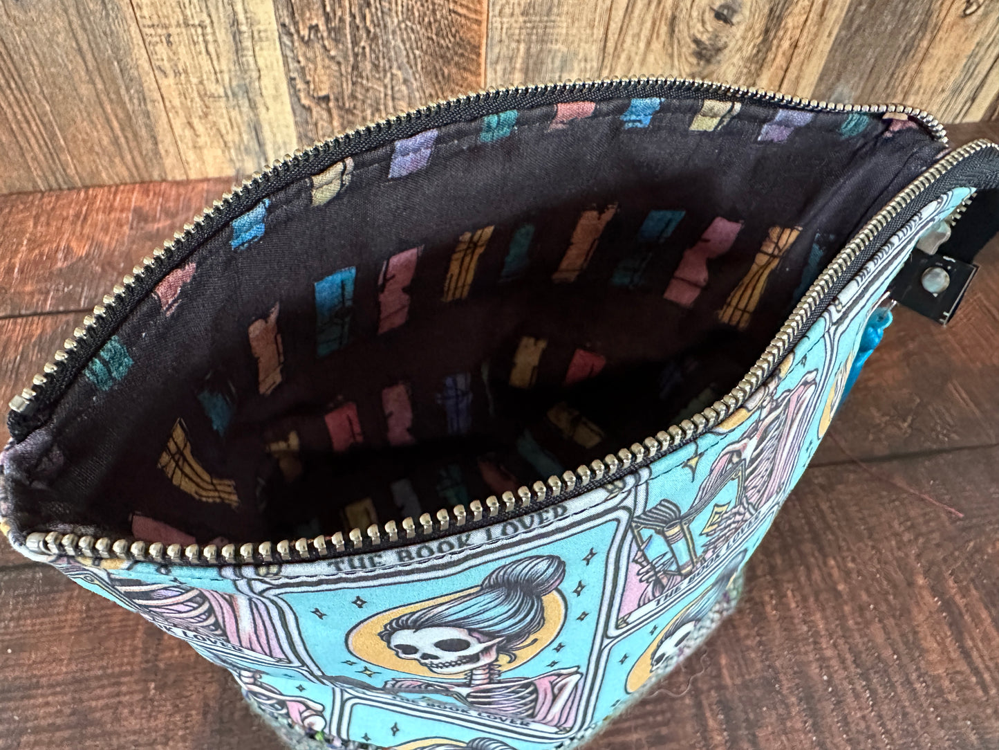 The Book Lover Tarot Small Open Wide Bag