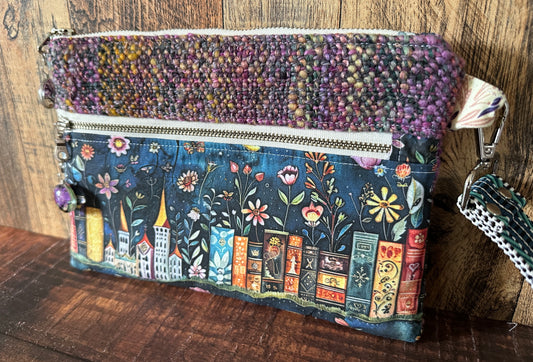 Book Dreams Zipper Clutch~ Perfect for E-Readers
