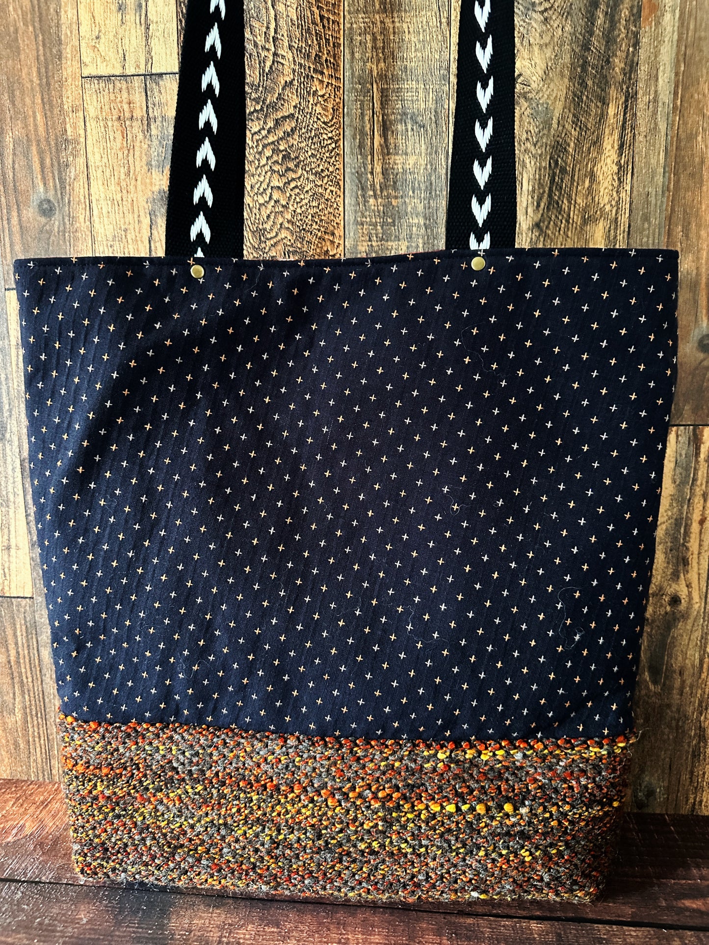 Sorrel Horses & Handwoven Wool Extra Large Tote