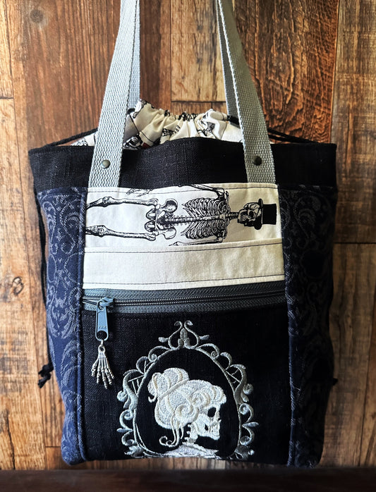Her Gothic Silhouette Medium Firefly Project Bag