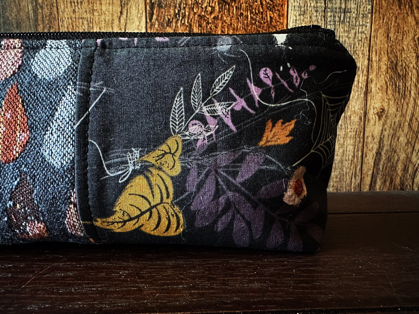 Autumn with Spiders Long and Lean Zipper Bag