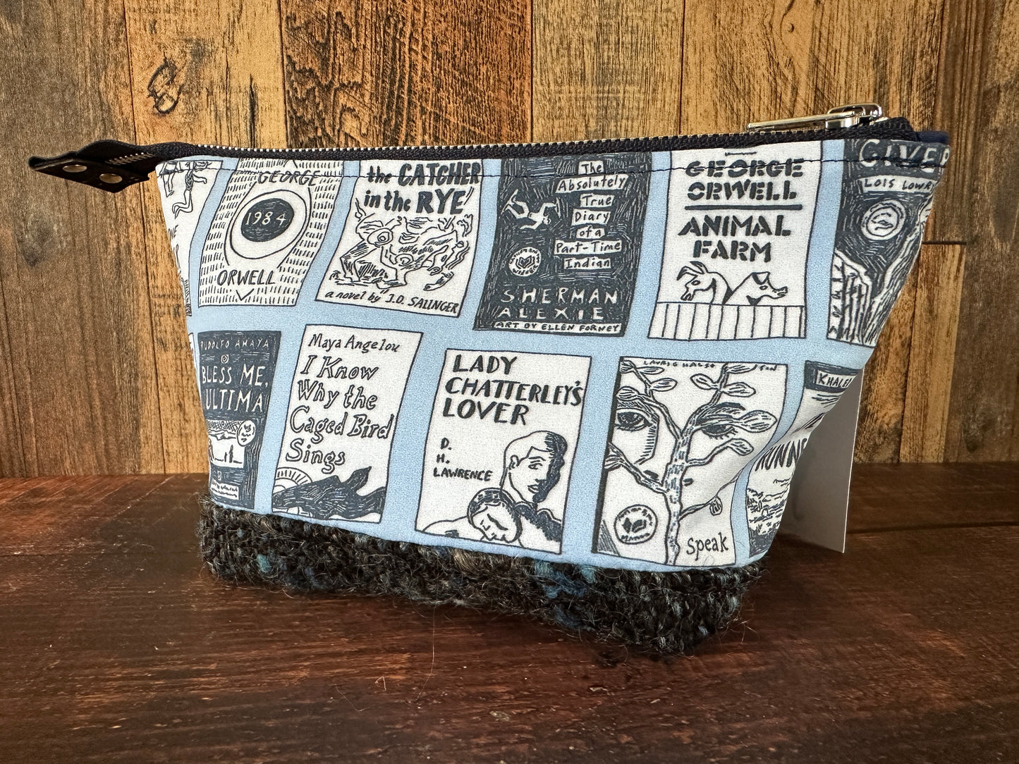 Banned Books Small Open Wide Bag