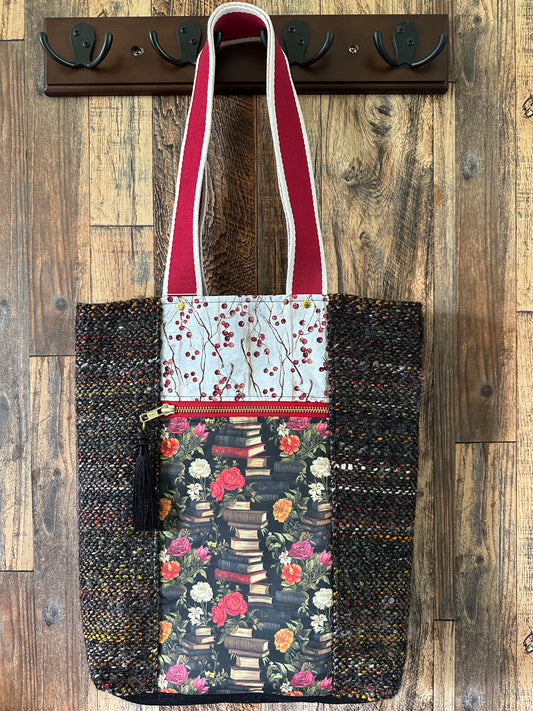 Southern Gothic Books Double Pocket Large Tote Bag