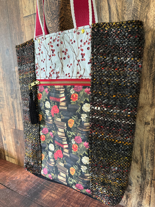 Southern Gothic Books Double Pocket Large Tote Bag