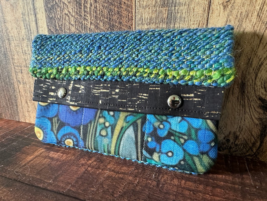 Impressionist Cornflowers Minimalist Wallet