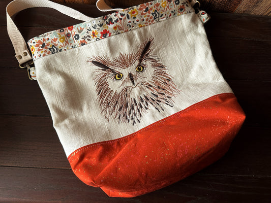 Owl Large Shoulder Bag
