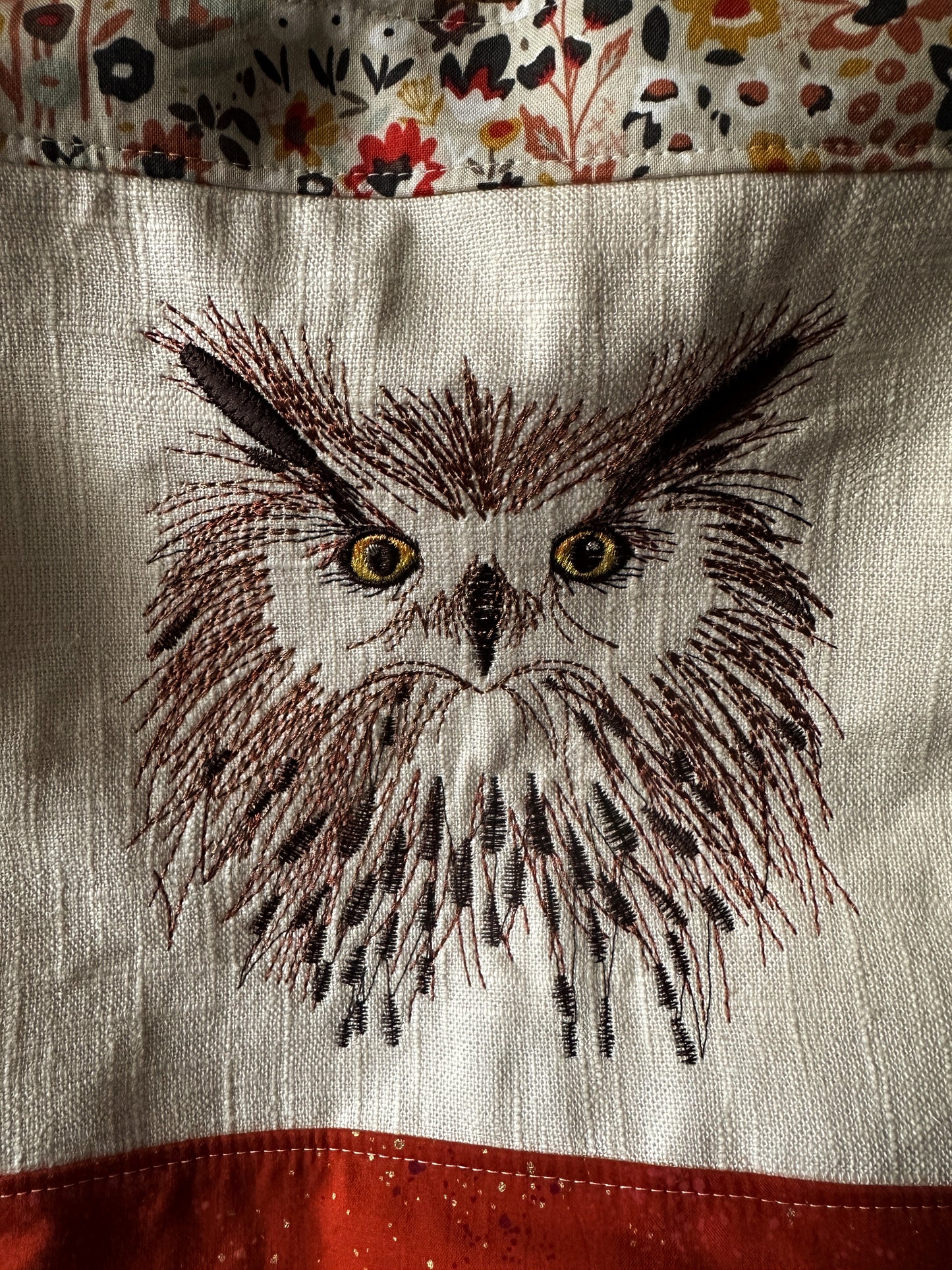 Owl Large Shoulder Bag