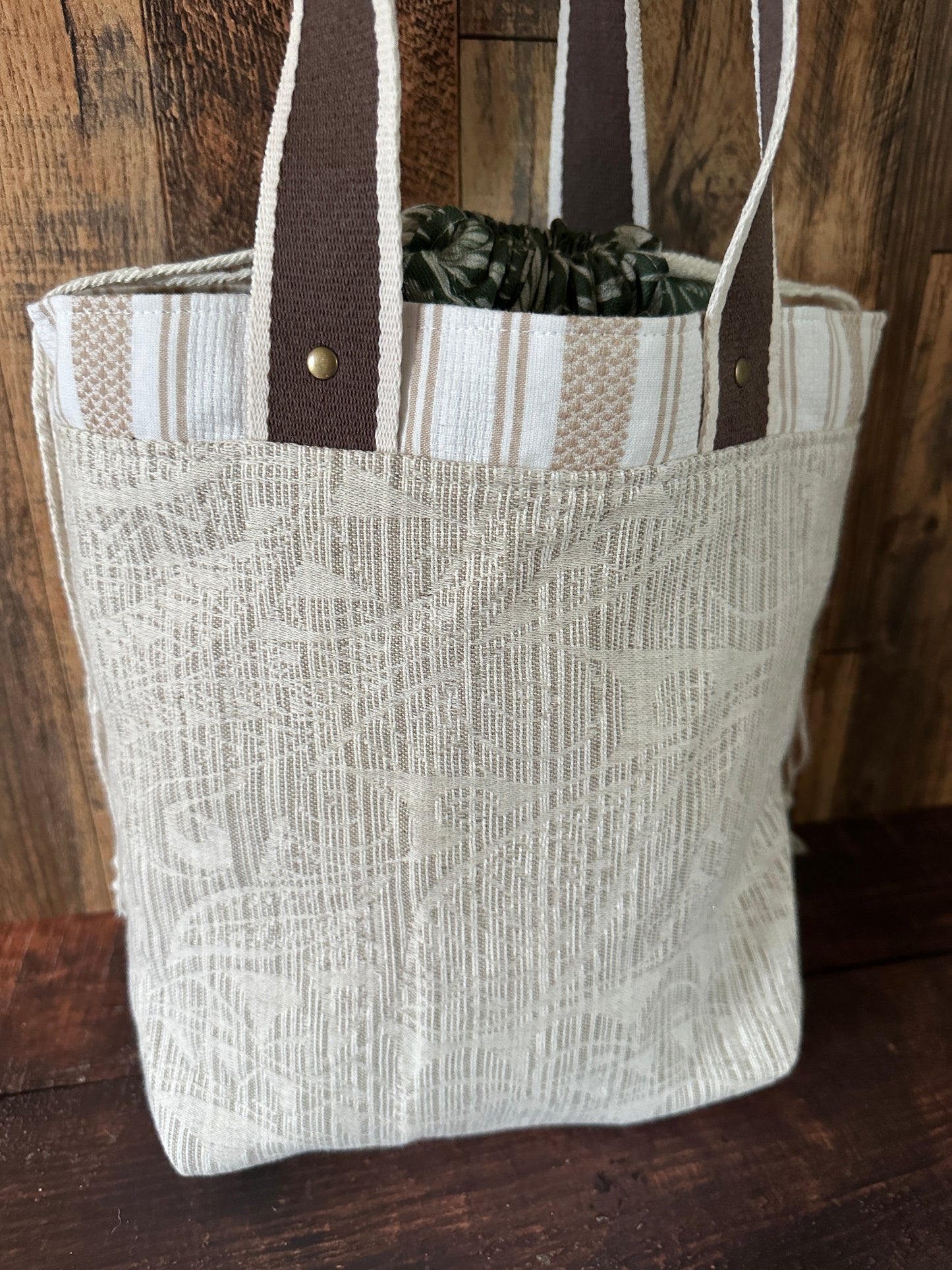 Heron and Palmetto Deluxe Project Bag