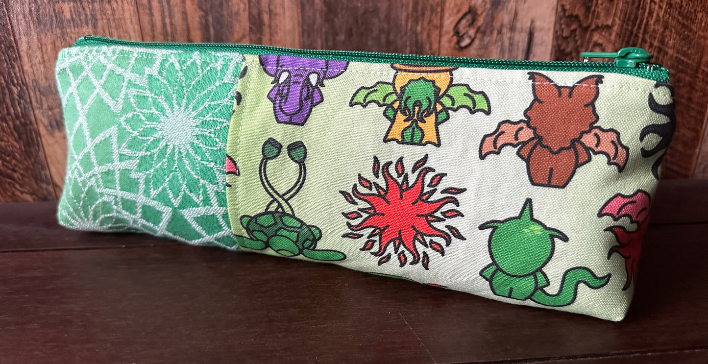 Lovecraft's Monsters Long and Lean Zipper Bag
