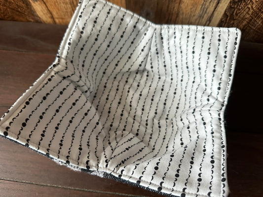 Monochrome Moons Phases Bowl Cozy