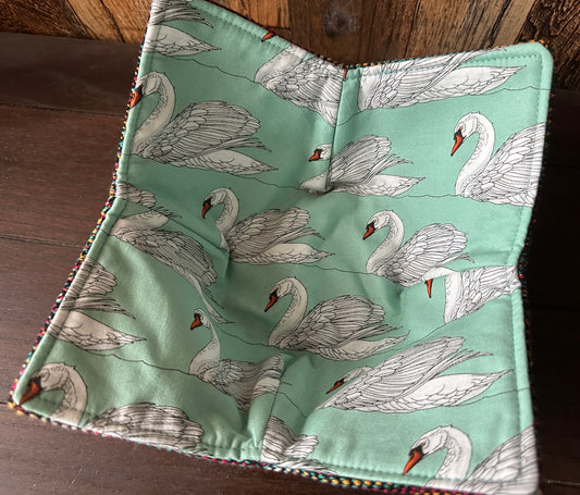 Swan Society Bowl Cozy