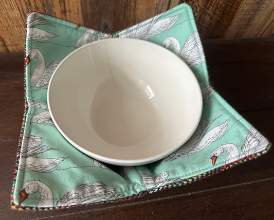 Swan Society Bowl Cozy