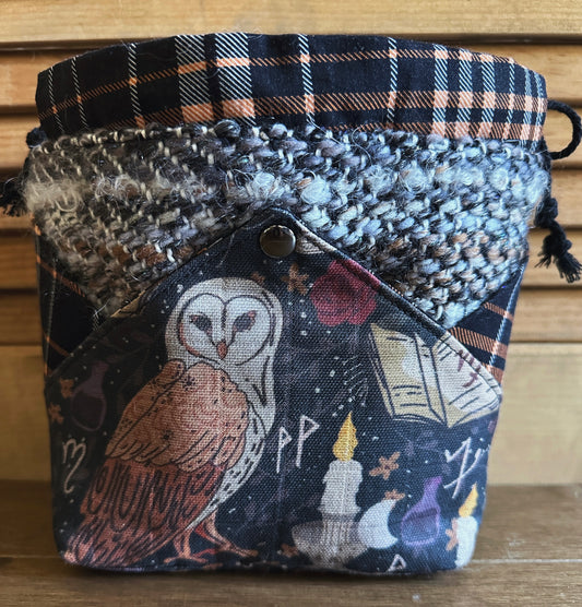 Dark Academia Plenty O' Pockets Small Drawstring Pouch