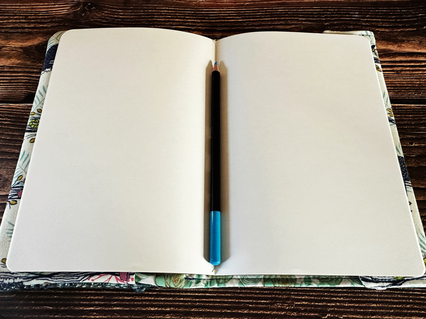 Sleepy Sloths with Handwoven Wool Adjustable A5 Journal Cover