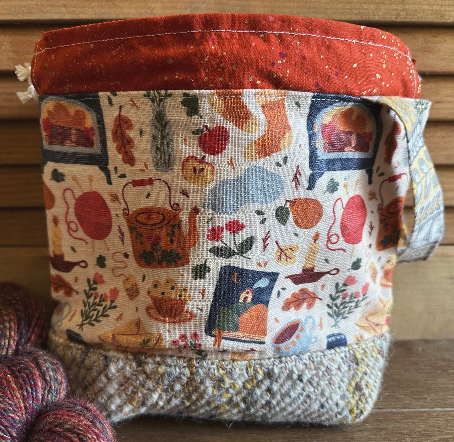 Cozy Season Small Project Bag