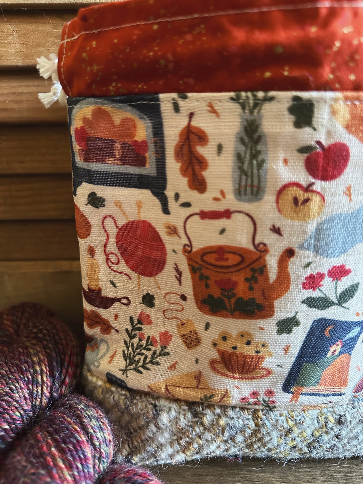 Cozy Season Small Project Bag