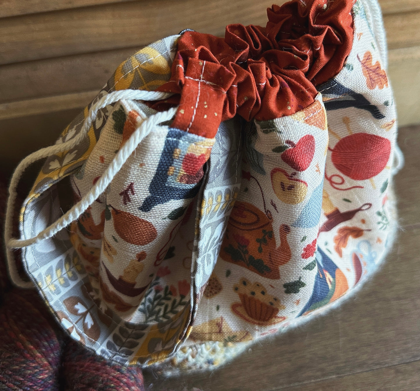 Cozy Season Small Project Bag