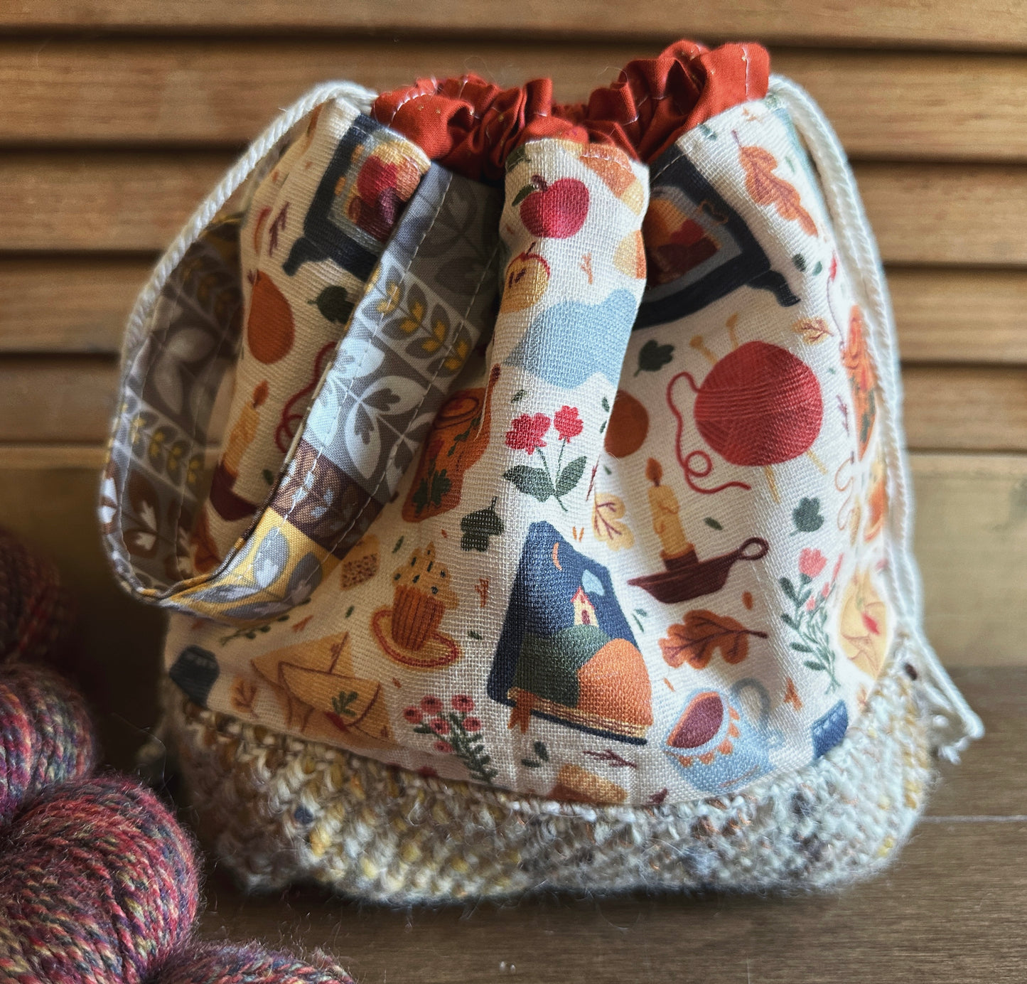 Cozy Season Small Project Bag