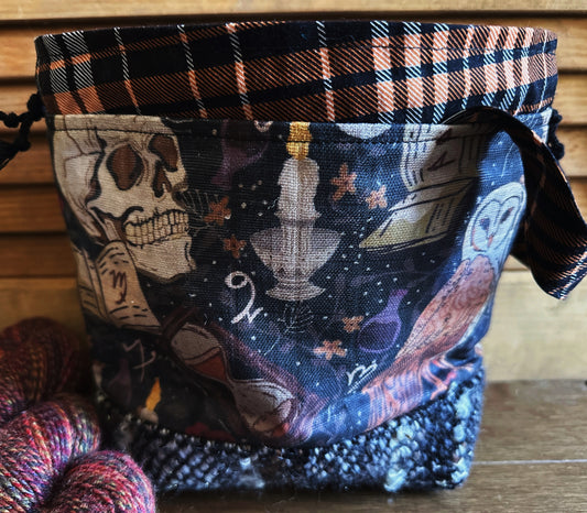 Dark Academia Small Project Bag