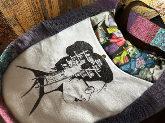 The Reader and The Classics Boho Crossbody Bag