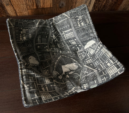 Indigo Library Bowl Cozy